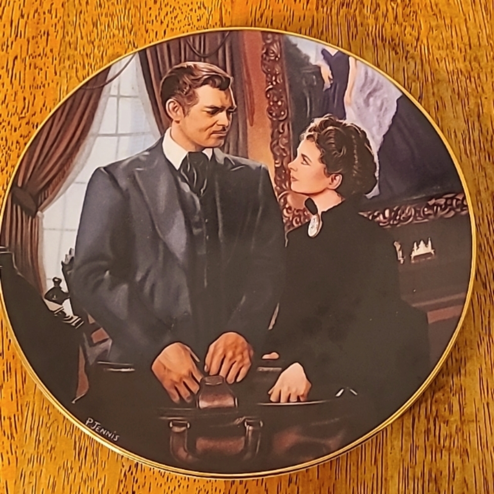 Gone with the wind plate